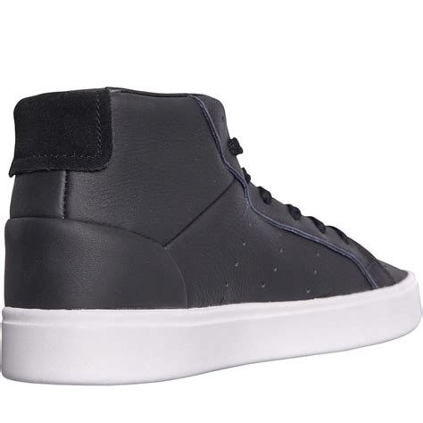 adidas mid damen schwarz|adidas Originals Women's Sleek Mid Sneaker.